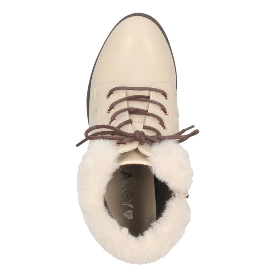 algy（アルジー） ブーツ ジュニア ガール 女の子 靴 ヒールボア