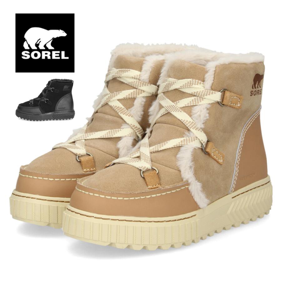 【極美品】SOREL スノーブーツ 25cm SOREL ソレル スノーブーツ ショートブーツ レディース スエード