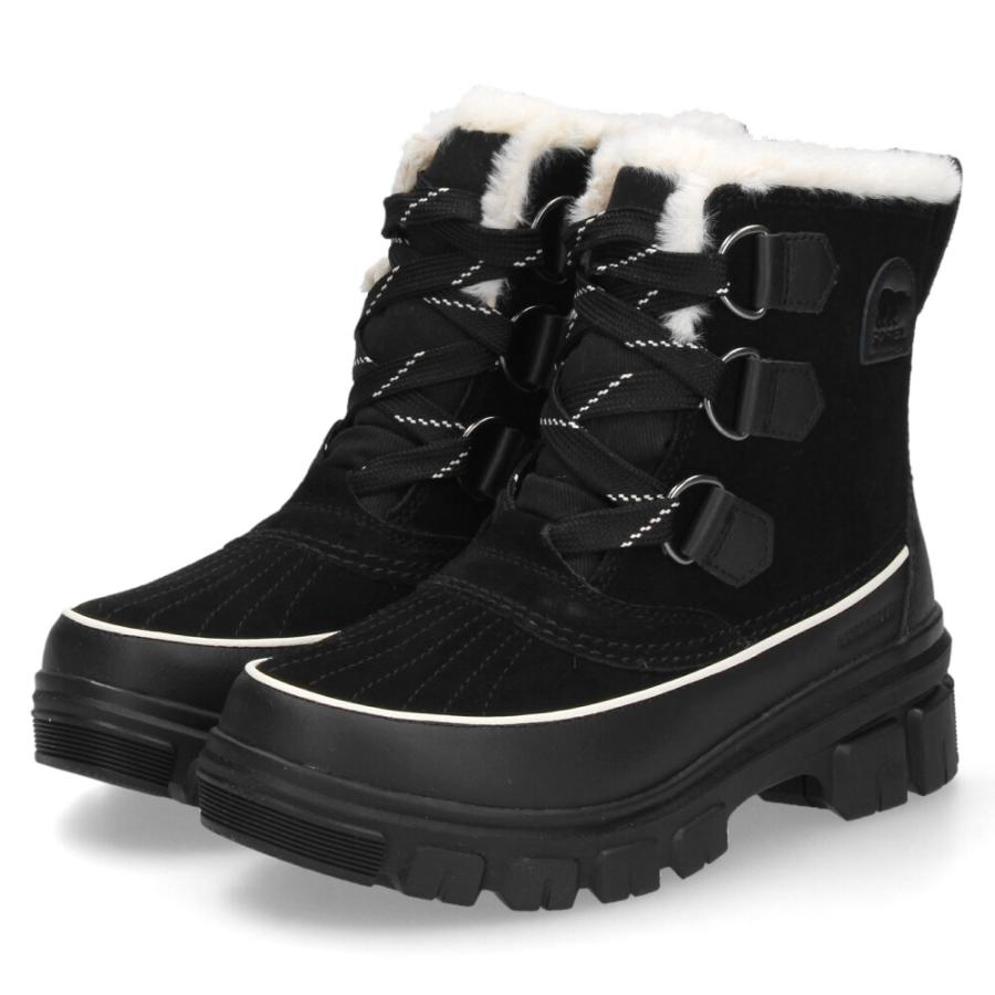 SOREL（ソレル） スノーブーツ レディース ワイド スエード 本革