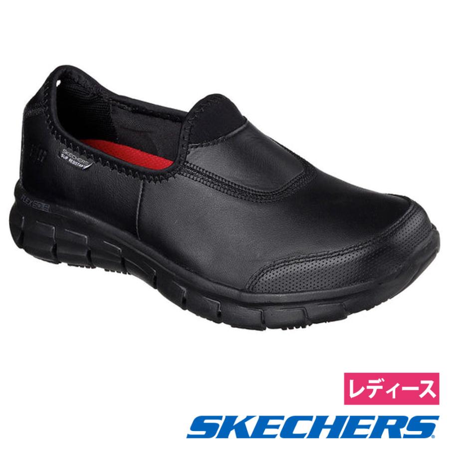SKECHERS（スケッチャーズ） レディース スリッポン シュアトラック