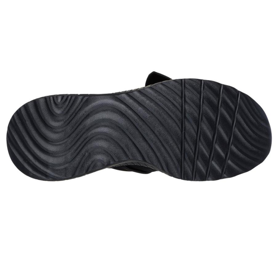 スケッチャーズ スリップインズ レディース スニーカー ブラック 黒 オフホワイト ノーマル幅 リボン SKECHERS 117630 Parade限定商品の画像