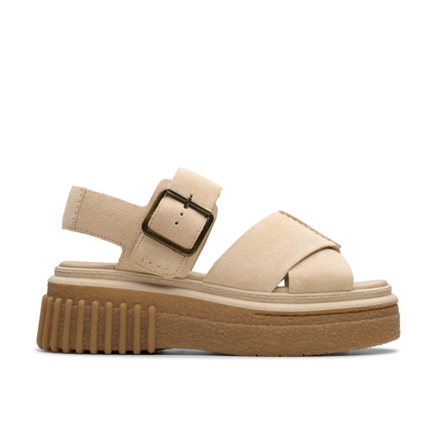 クラークス レディース サンダル 厚底 本革 アンクルストラップ Clarks Evamar Wish 26182050 26181199 26181202 | Clarks | 14