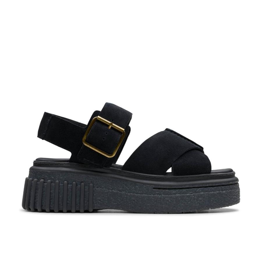 クラークス レディース サンダル 厚底 本革 アンクルストラップ Clarks Evamar Wish 26182050 26181199 26181202 | Clarks | 18