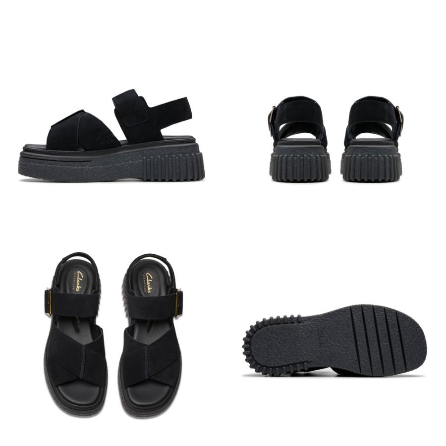クラークス レディース サンダル 厚底 本革 アンクルストラップ Clarks Evamar Wish 26182050 26181199 26181202 | Clarks | 19