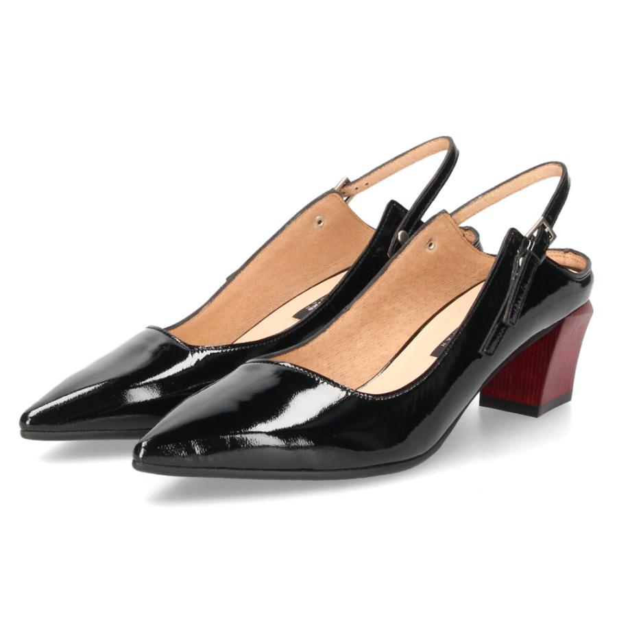 RABOKIGOSHI WORKS 黒 エナメル ストラップハイヒール 25cm RABOKIGOSHI WORKS 黒 エナメル ストラップハイヒール 25cm