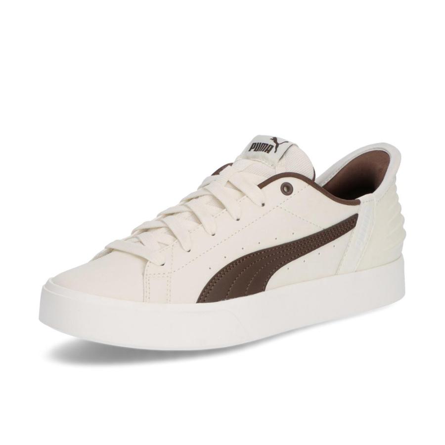 PUMA クリーム色 スリッポンローファー PUMA（プーマ） レディース メンズ スニーカー スリッポン V コート