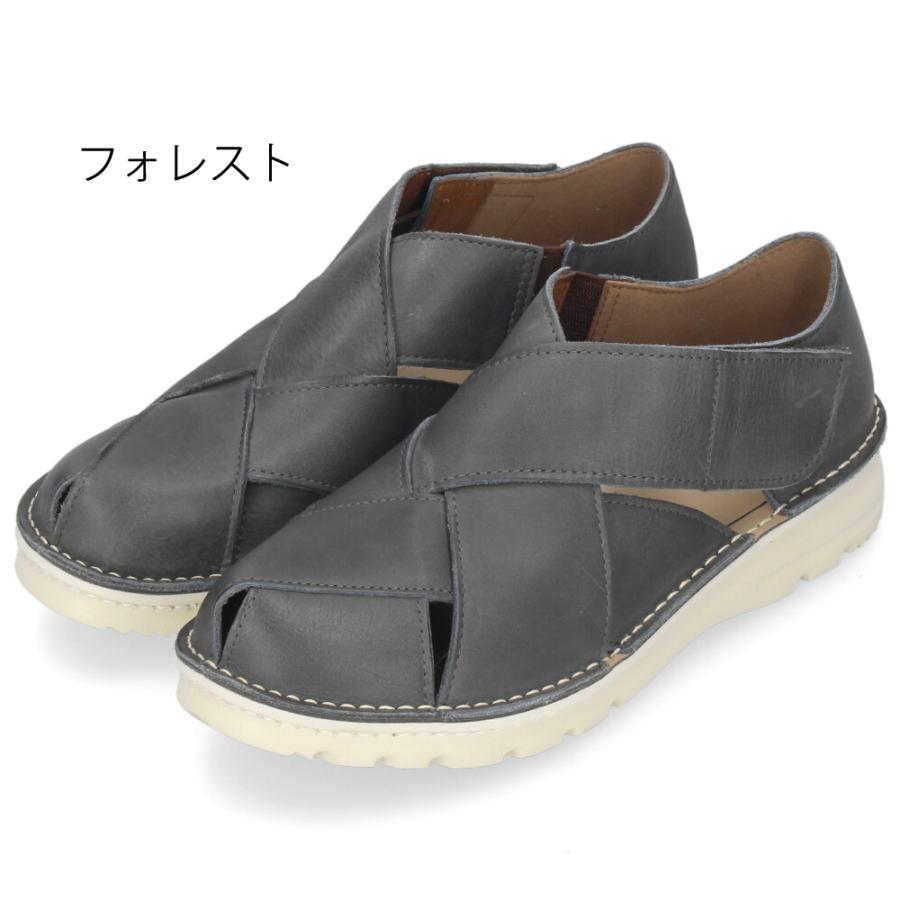 本革 グルカシューズ レディース ブラック ブラウン フォレスト カジュアル 靴 軽量 幅広 4E 黒 茶色 日本製 7318 Dola&A.S.W 本革 グルカシューズ レディース ブラック ブラウン フォレスト