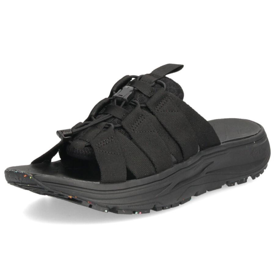 SAPEur リカバリーサンダル ■RECOVERY SANDALS■ブラック TENTIAL（テンシャル） 【公式】Recovery Sandal Slide リカバリー