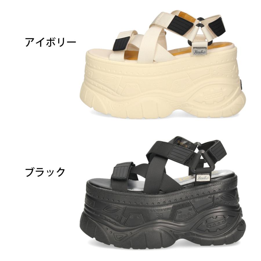 YOSUKE（ヨースケ） 厚底サンダル レディース ストラップ スポーツ