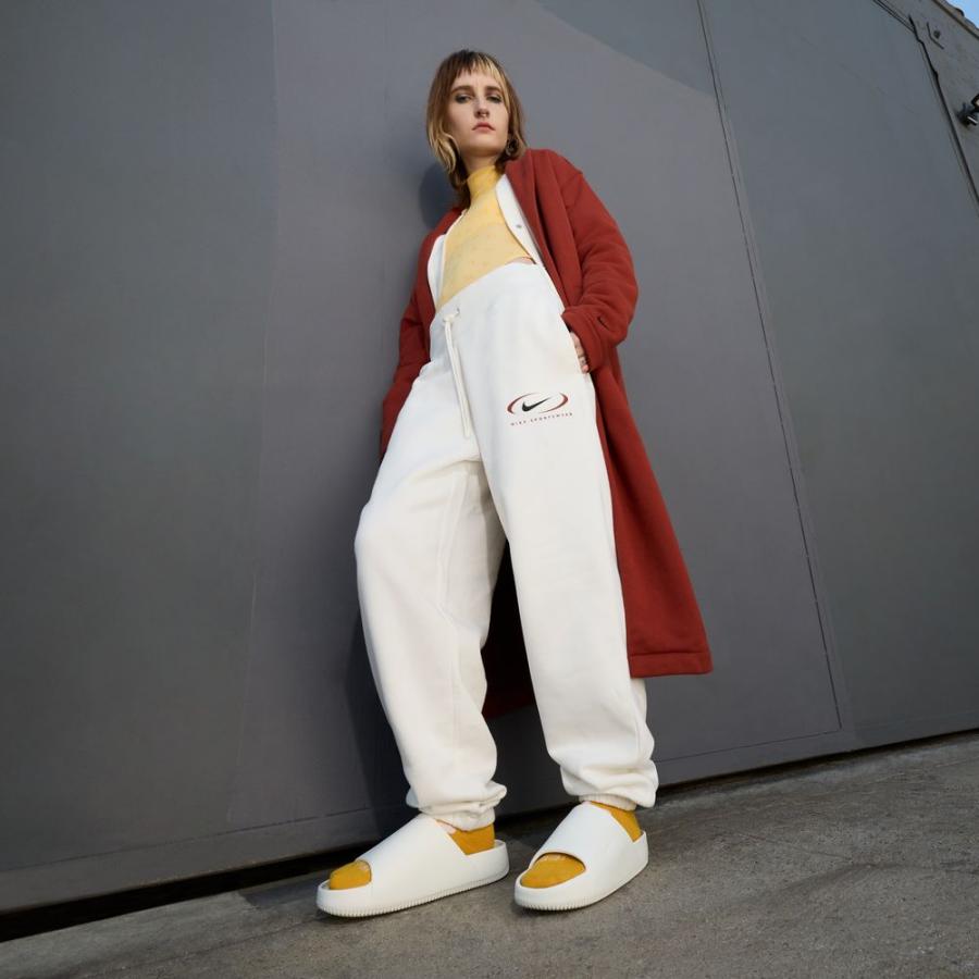 NIKE（ナイキ） サンダル レディース 厚底 白 スライドサンダル NIKE W