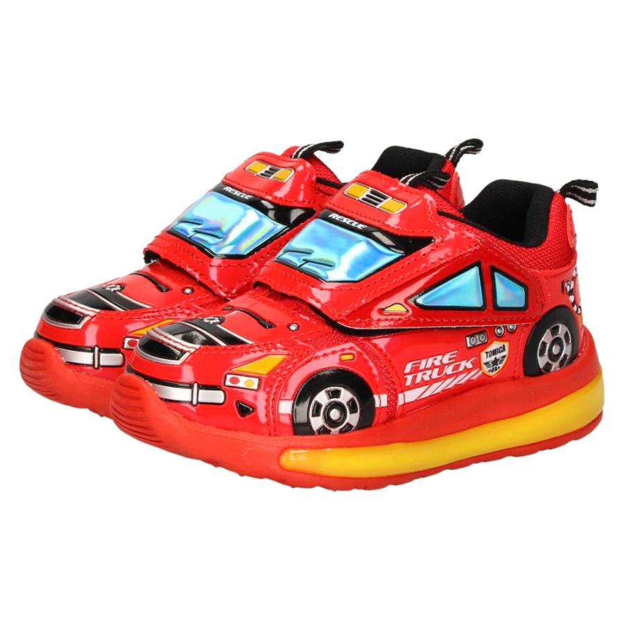 プラレール 光る靴 トミカ スニーカー キッズ 新幹線 車 子供靴