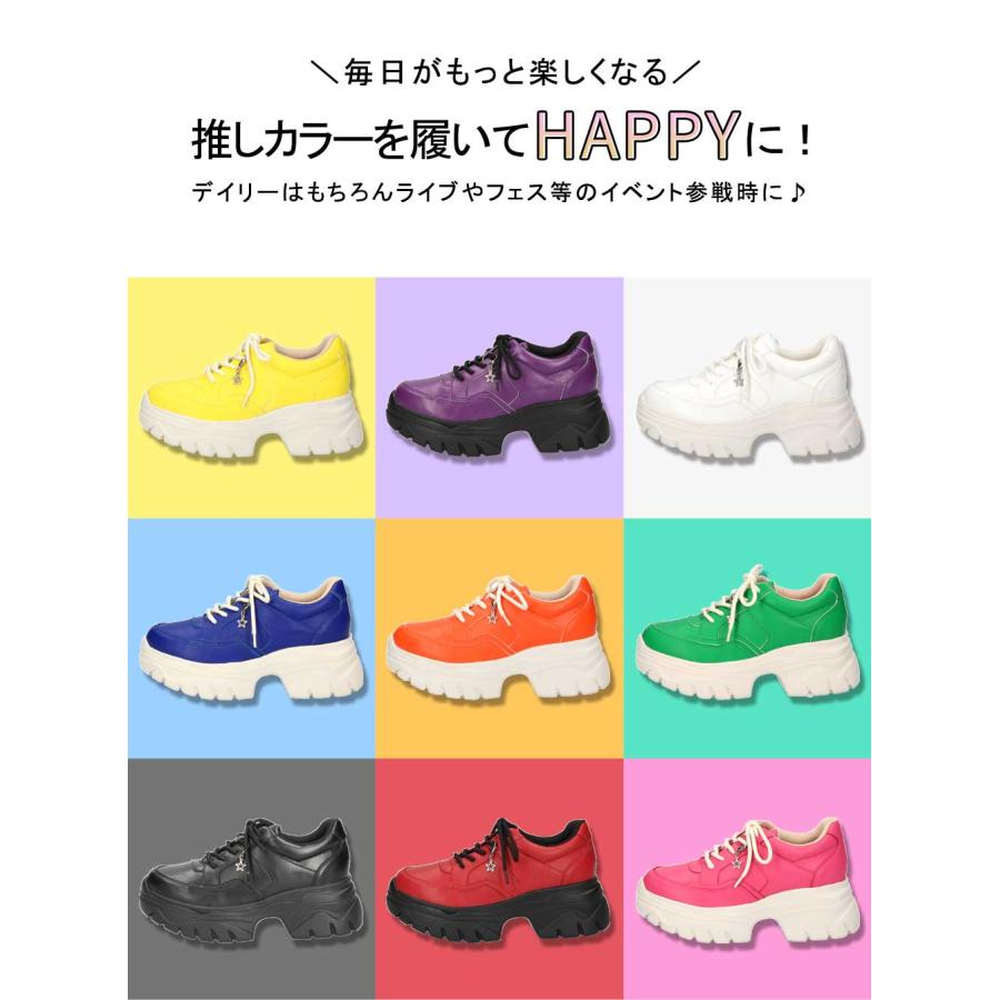 Parade 爆買 厚底スニーカー レディース 軽量 きれいめ ダッド