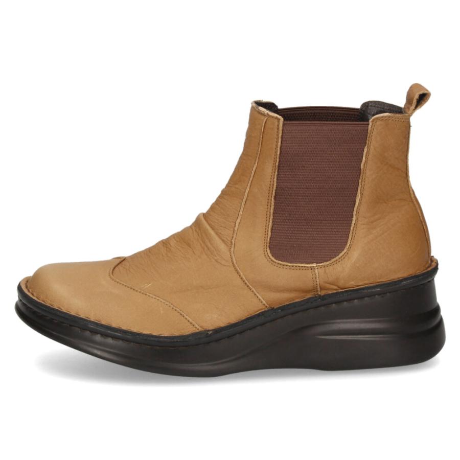 ニコ（NICO） ショートブーツ レディース 歩きやすい 厚底 本革 きれい