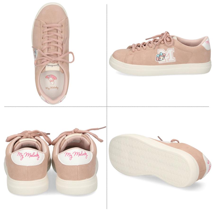 サンリオ スニーカー レディース 黒 軽量 ハローキティ マイメロディ