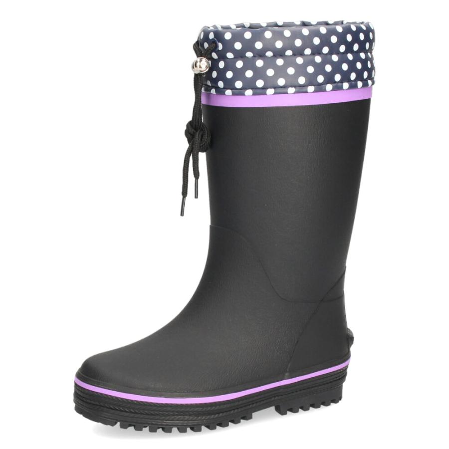 itoya イギリス社木彫り かわいい水玉模様長靴 Spotty Boots Parade キッズ 長靴 おしゃれ 女の子 レインブーツ 水玉 かわいい