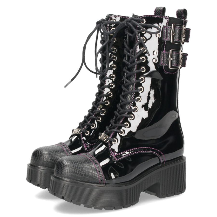 YOSUKE（ヨースケ） ブーツ 厚底レースアップブーツ 靴 レディース