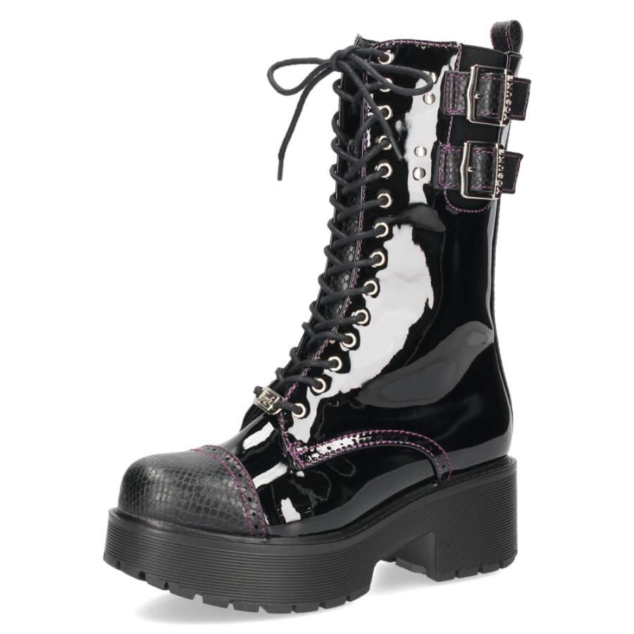 YOSUKE（ヨースケ） ブーツ 厚底レースアップブーツ 靴 レディース