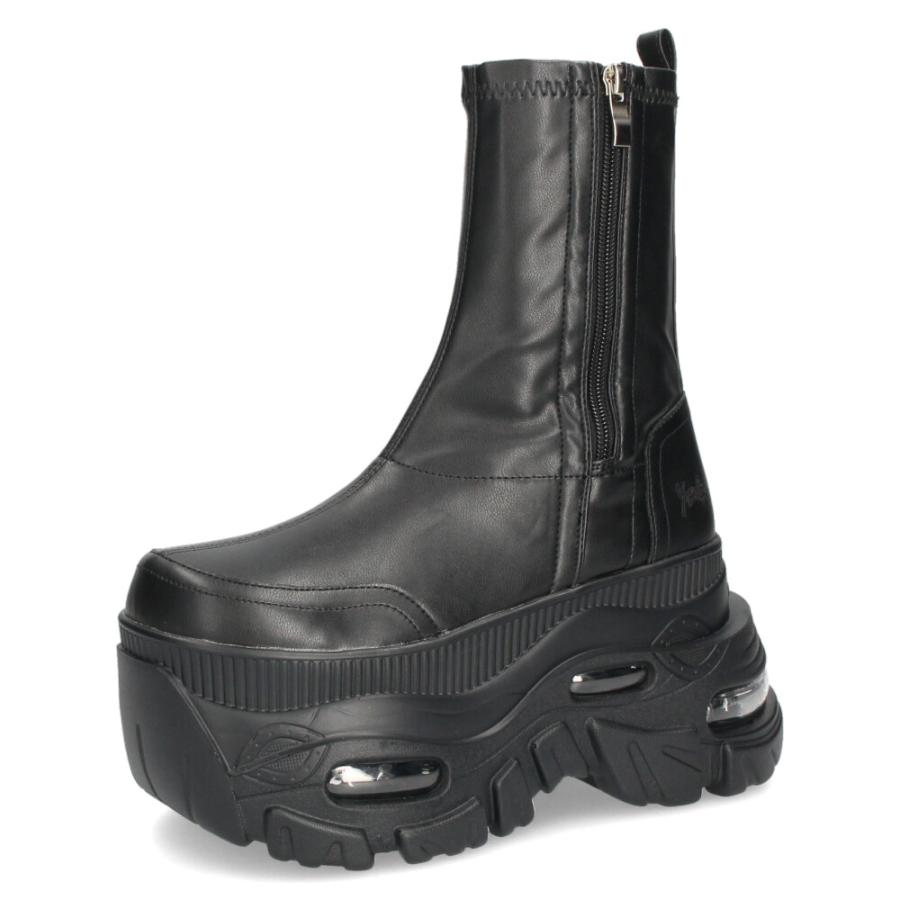 YOSUKE（ヨースケ） 厚底スニーカー サイドファスナー 靴 レディース