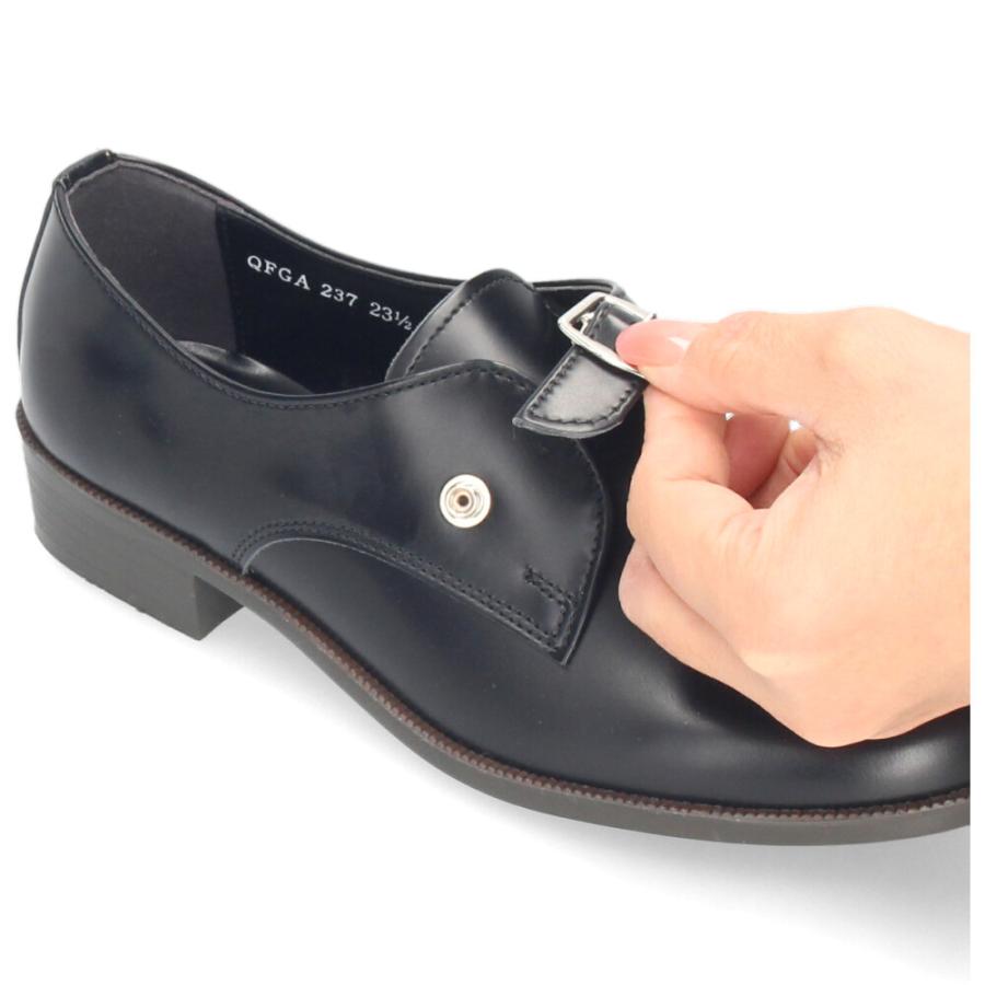 モンクストラップシューズ レディース ハルタ HARUTA 237 靴 革靴 黒 クロ ブラウン グリーン 2E 太ヒール 日本製 マニッシュ 歩きやすい HARUTA（ハルタ） モンクストラップシューズ レディース HARUTA 237 靴