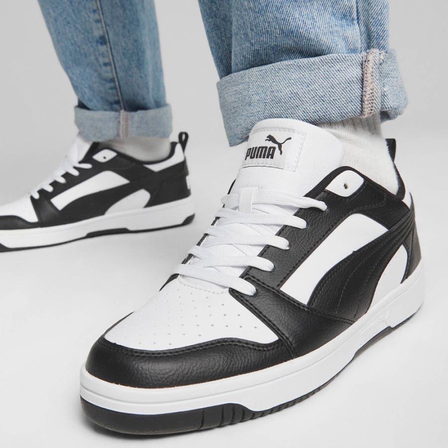 PUMA（プーマ） スニーカー メンズ リバウンド V6 ロウ ブラック