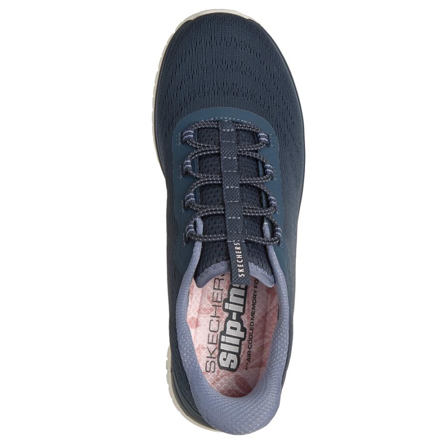 スケッチャーズ スリップインズ レディース スニーカー スリッポン ハンズフリー ノーマル幅 SKECHERS Slip-ins バーチューエスター 104744の画像