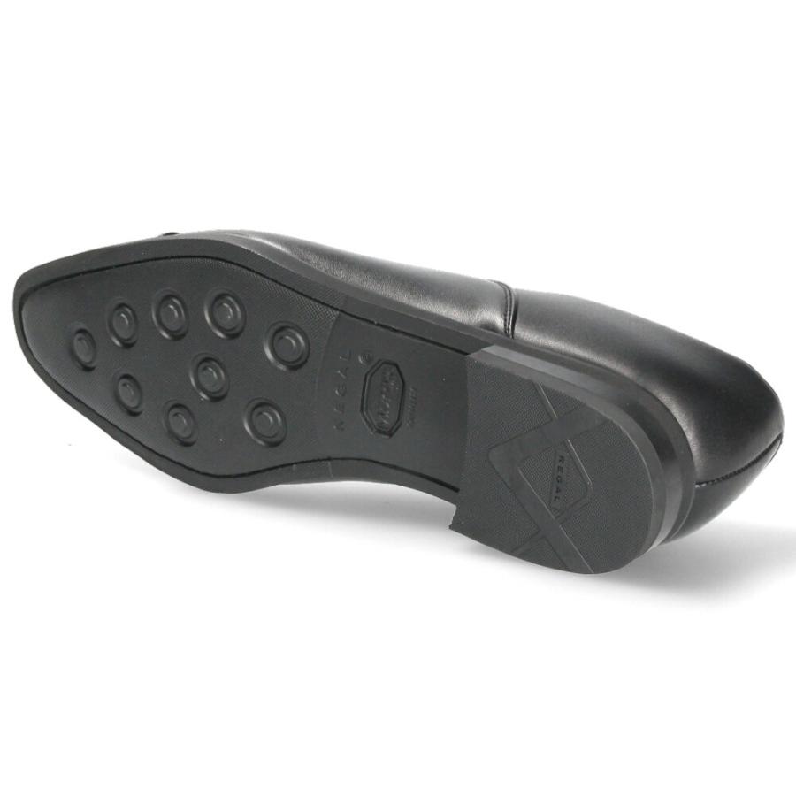 未使用級　REGAL リーガル　21CL ストレートチャップ　Vibramソール REGAL（リーガル） 靴 メンズ ビジネスシューズ 本革 21CL ブラック