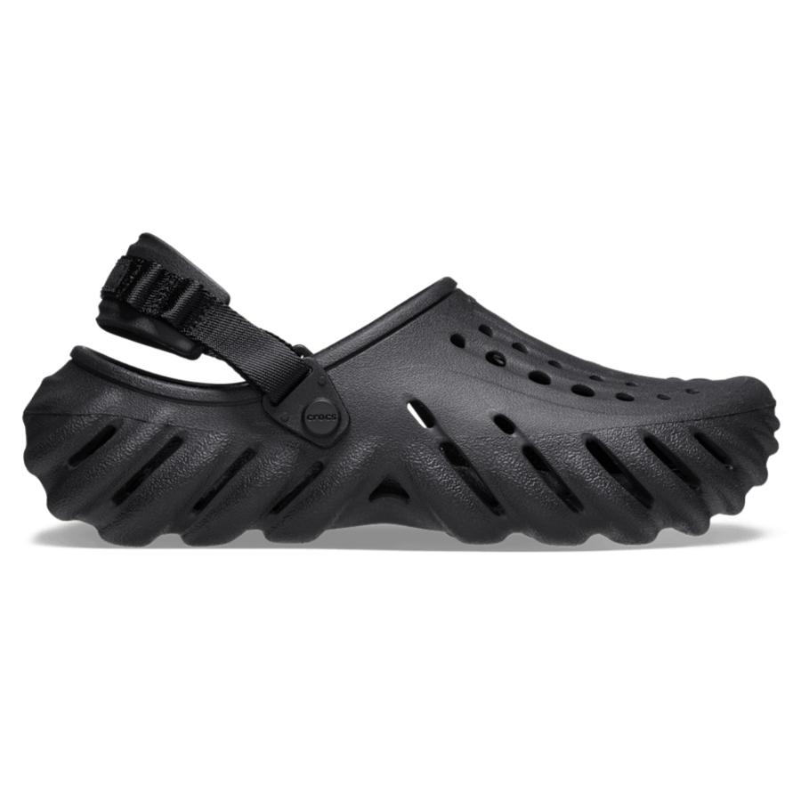 crocs（クロックス） メンズ サンダル 軽い エコー クロッグ 黒