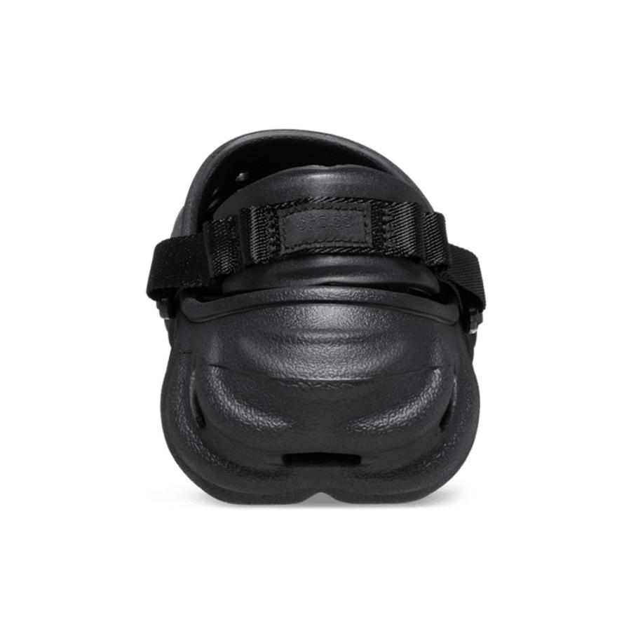Crocs Echo Clog ブラック サンダル crocs（クロックス） メンズ サンダル 軽い エコー クロッグ 黒