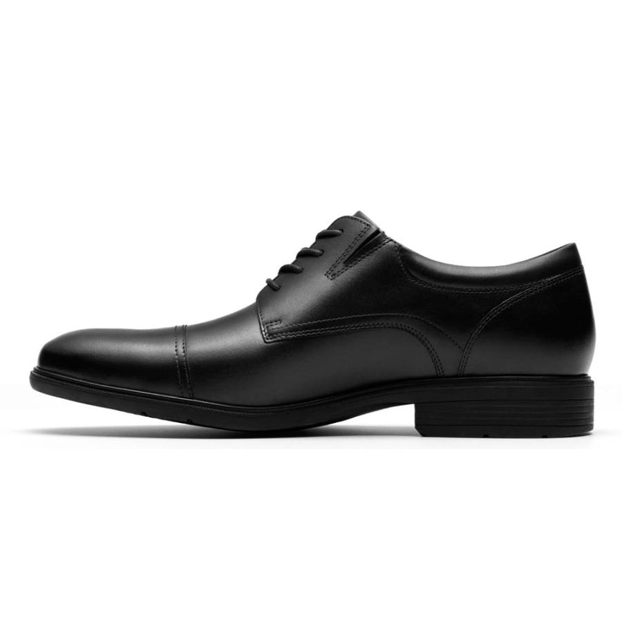 Clarks クラークス ビジネスシューズ メンズ Steadwell Cap 26184676 本革 ストレートチップ 外羽根 歩きやすい 黒 ブラック | Clarks | 04