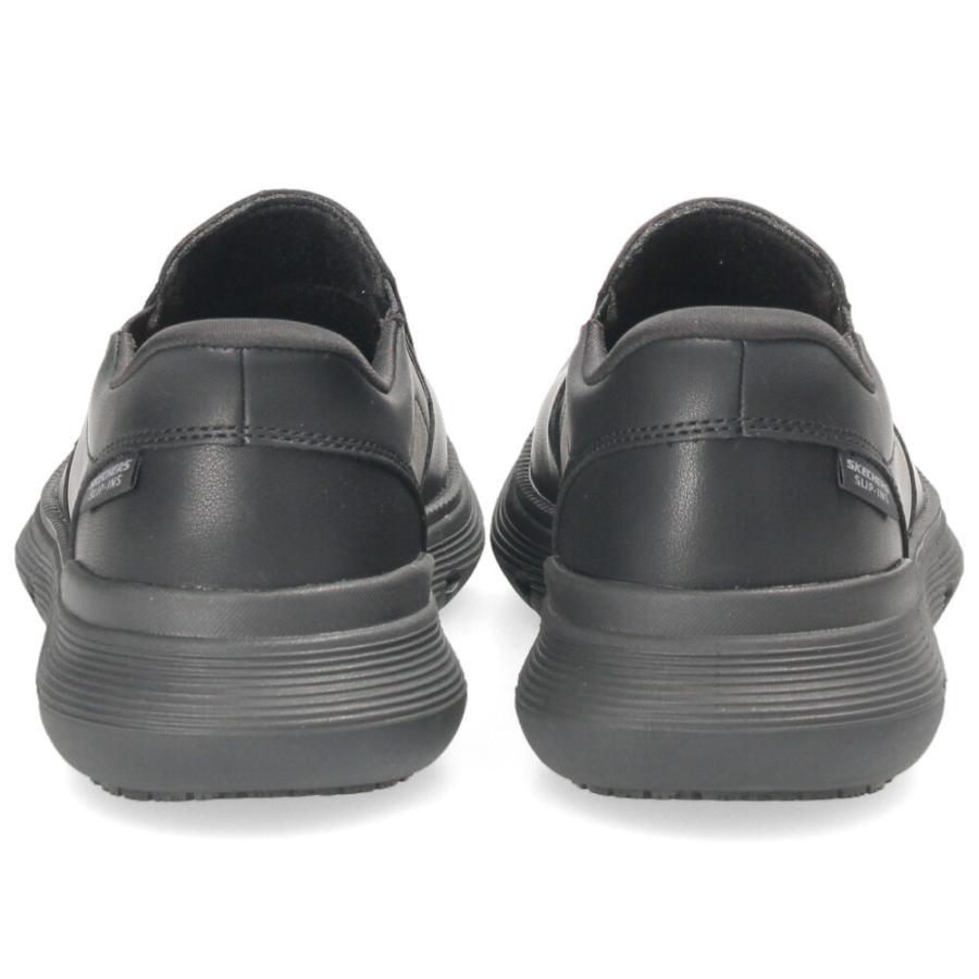 スケッチャーズ スリップインズ メンズ ガルザ スニーカー ビジネスシューズ スリッポン ワーク 防滑 SKECHERS 200315 ブラック 黒 走れる 本革 Parade限定商品の画像