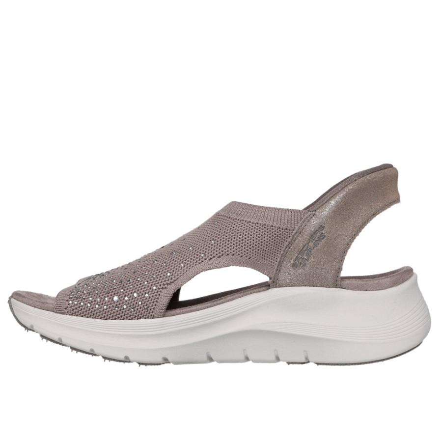 スケッチャーズ スリップインズ レディース サンダル ブラック アーチフィット 2 ARCHFIT2 靴 ノーマル幅 SKECHERS 164016 Parade限定商品の画像