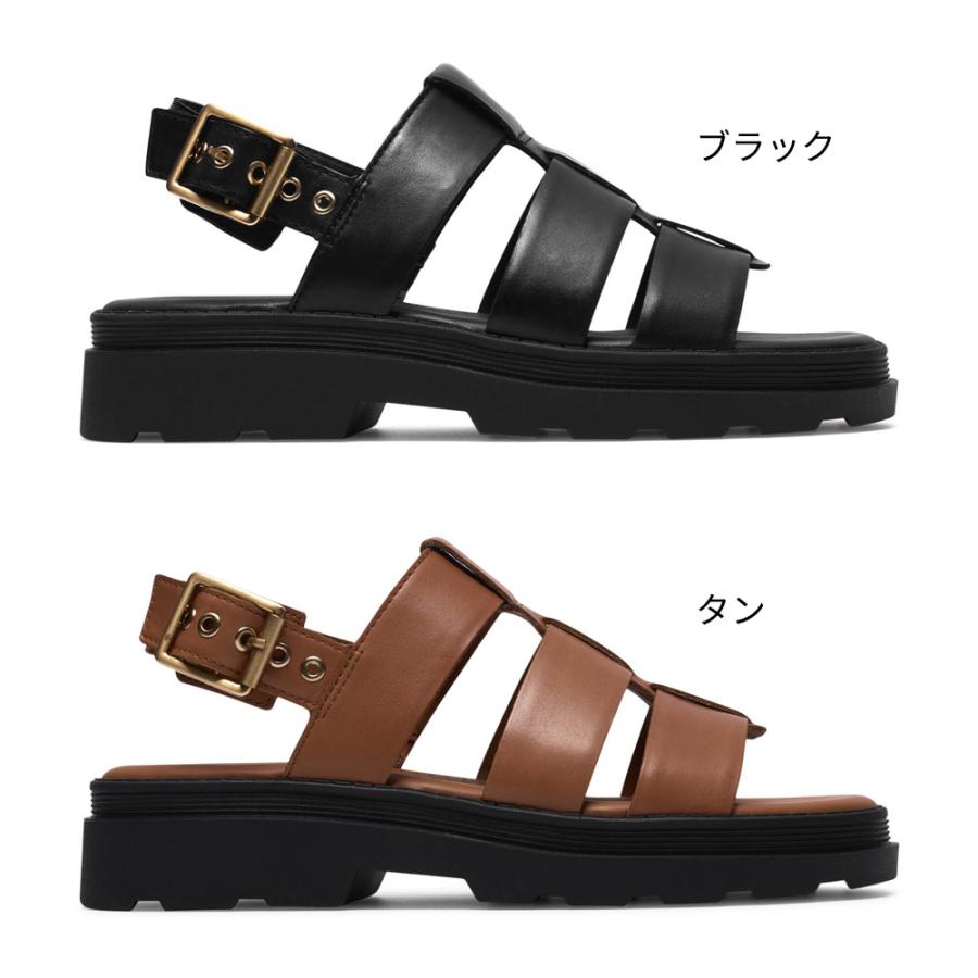 クラークス レディース サンダル オリノコ3ストラップ グルカサンダル ストラップ 革 厚底 軽量 靴 Clarks Orinoco 3 Strap 26186490 26186587 | Clarks | 03