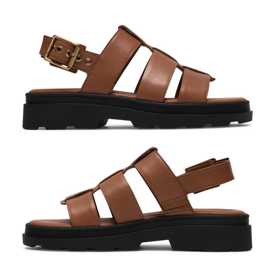 クラークス レディース サンダル オリノコ3ストラップ グルカサンダル ストラップ 革 厚底 軽量 靴 Clarks Orinoco 3 Strap 26186490 26186587 | Clarks | 10