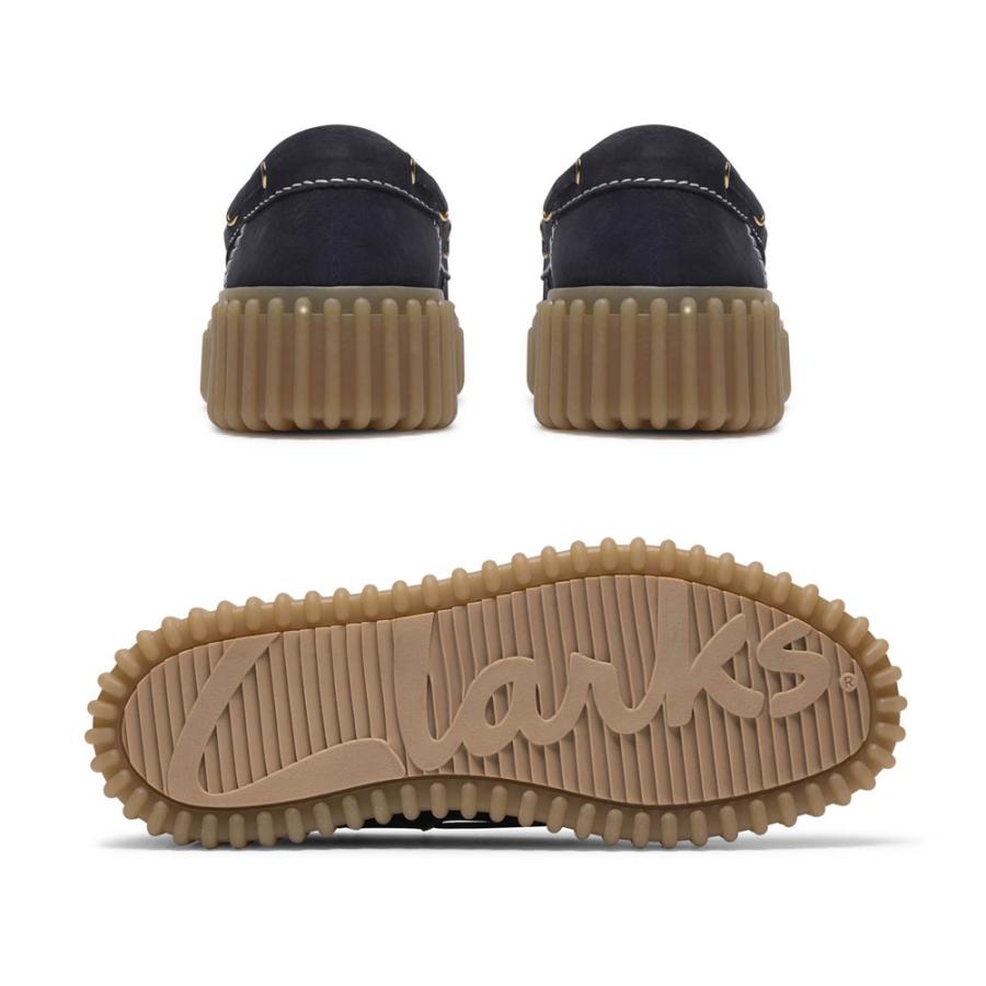 クラークス レディース カジュアルシューズ トーヒルボート ボートシューズ ローファー 本革 厚底 靴 Clarks Torhill Boat 26186647 26186302 26186303 | Clarks | 18