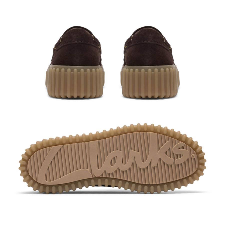 クラークス レディース カジュアルシューズ トーヒルボート ボートシューズ ローファー 本革 厚底 靴 Clarks Torhill Boat 26186647 26186302 26186303 | Clarks | 08