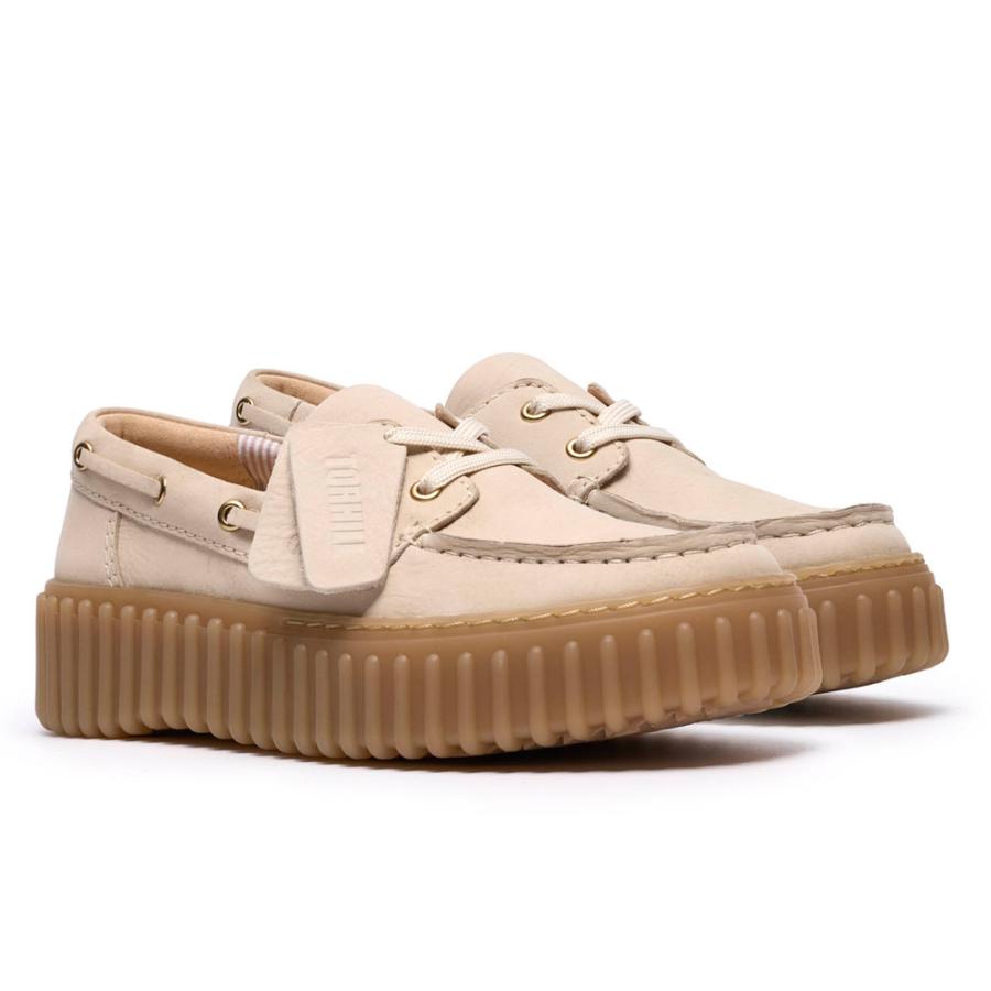 クラークス レディース カジュアルシューズ トーヒルボート ボートシューズ ローファー 本革 厚底 靴 Clarks Torhill Boat 26186647 26186302 26186303 | Clarks | 10