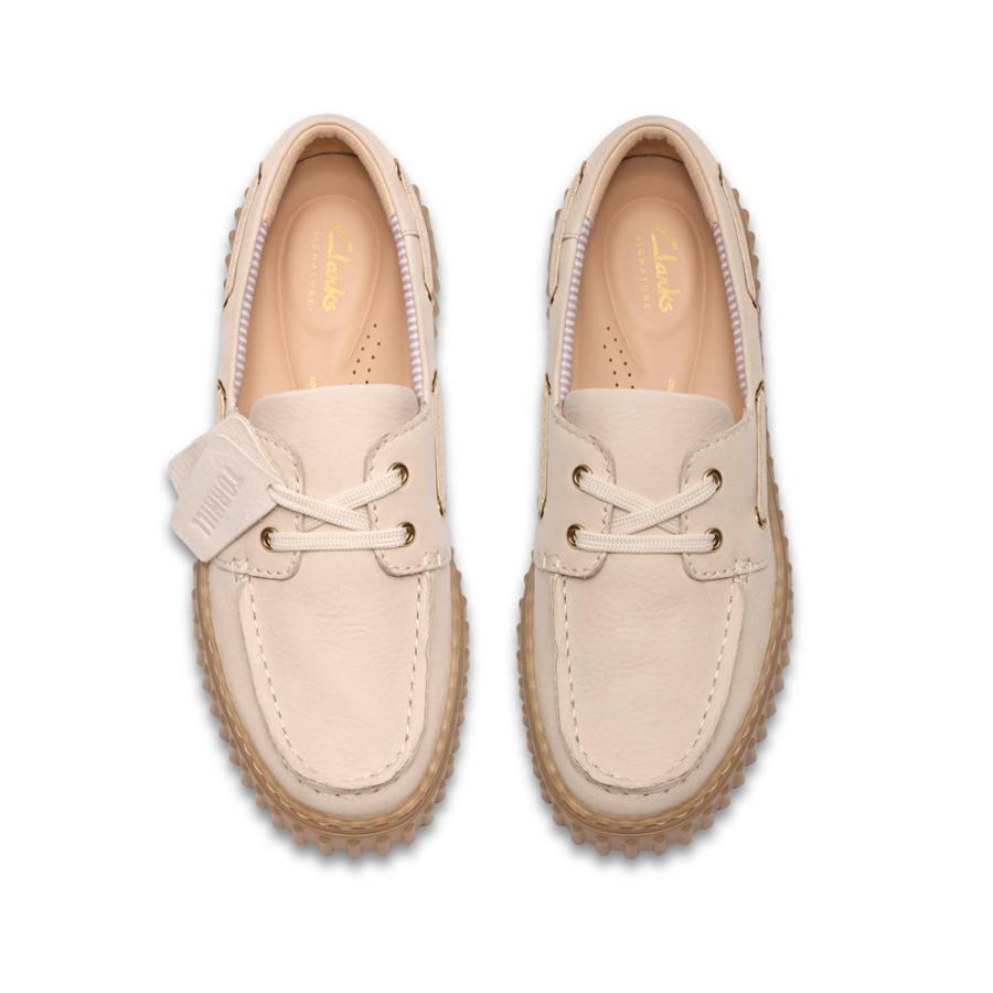 クラークス レディース カジュアルシューズ トーヒルボート ボートシューズ ローファー 本革 厚底 靴 Clarks Torhill Boat 26186647 26186302 26186303 | Clarks | 12