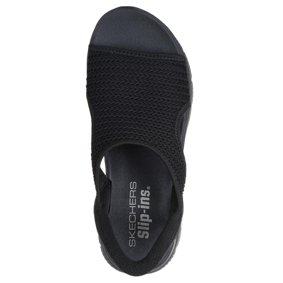 スケッチャーズ スリップインズ レディース サンダル サミッツ 靴 ノーマル幅 SKECHERS Slip-ins 119519 ハンズフリー 手を使わずに履けるの画像