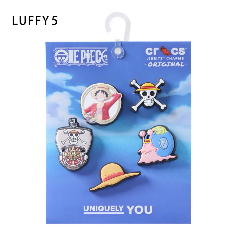 非売品　ワンピースジグソークロック crocs（クロックス） ジビッツ ワンピース 5パック crocs JIBBITZ ONE