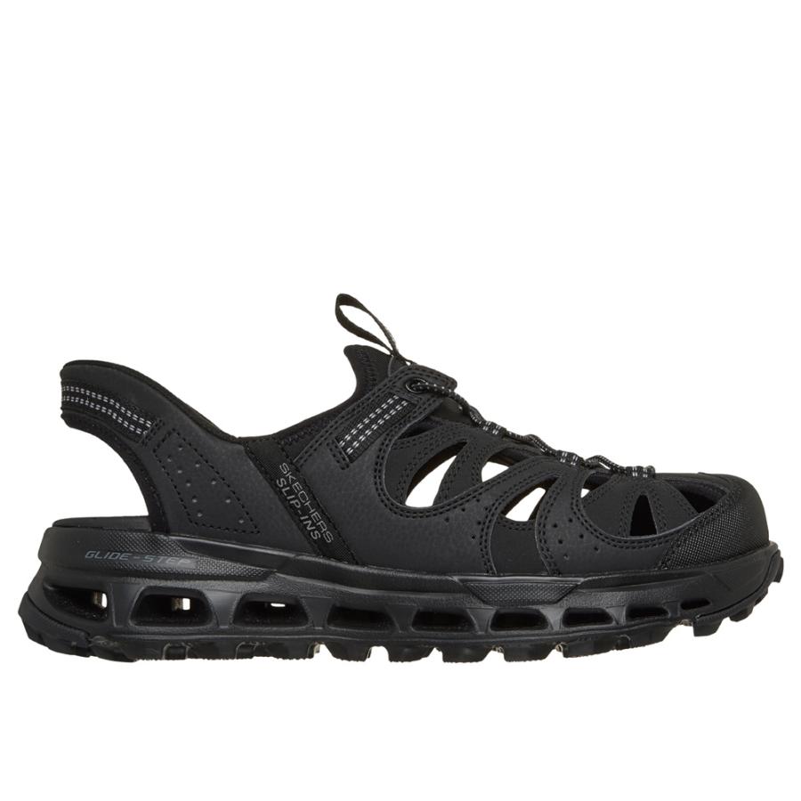 SKECHERS Slip-ins スリップイン サンダル 黒　24 SKECHERS（スケッチャーズ） スリップインズ サンダル メンズ ハンズ