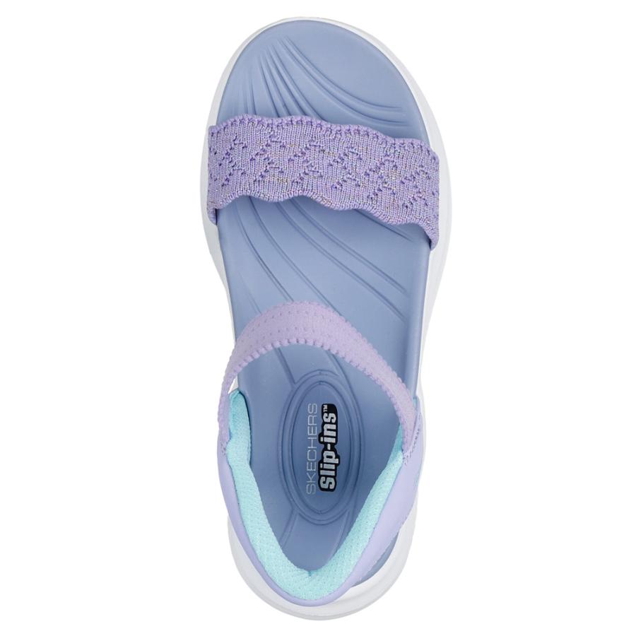 スケッチャーズ スリップインズ キッズ サンダル SKECHERS Slip-ins ウルトラ フレックス 3.0 エルモサ ブリーズ ノーマル幅 女の子 ガールズ 靴 303029Lの画像