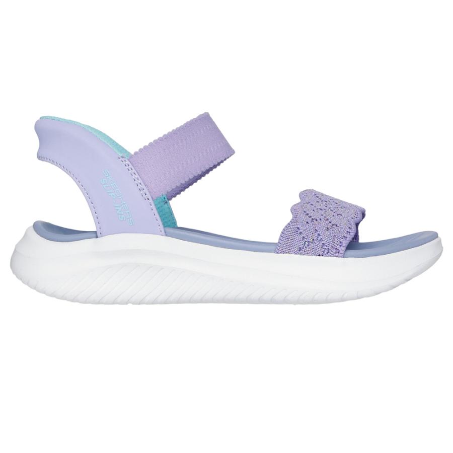 スケッチャーズ スリップインズ キッズ サンダル SKECHERS Slip-ins ウルトラ フレックス 3.0 エルモサ ブリーズ ノーマル幅 女の子 ガールズ 靴 303029Lの画像