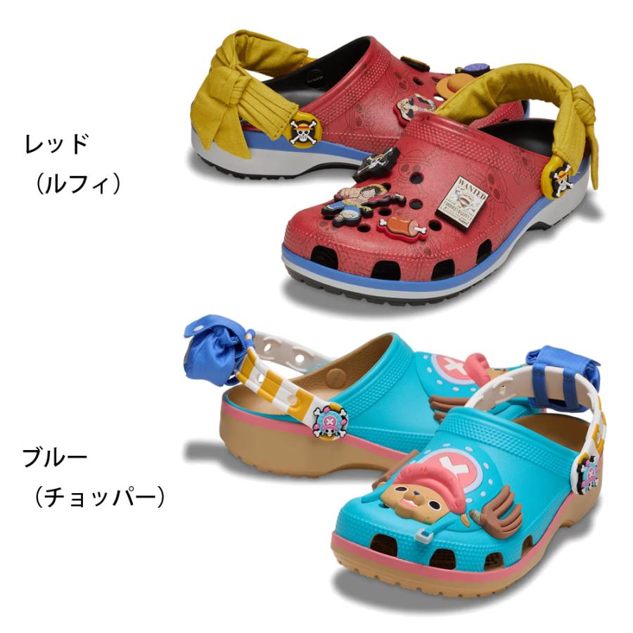 クロックス ワンピース サンダル キッズ crocs ONE PIECE ルフィ チョッパー クラシック クロッグ 212127 212795の画像
