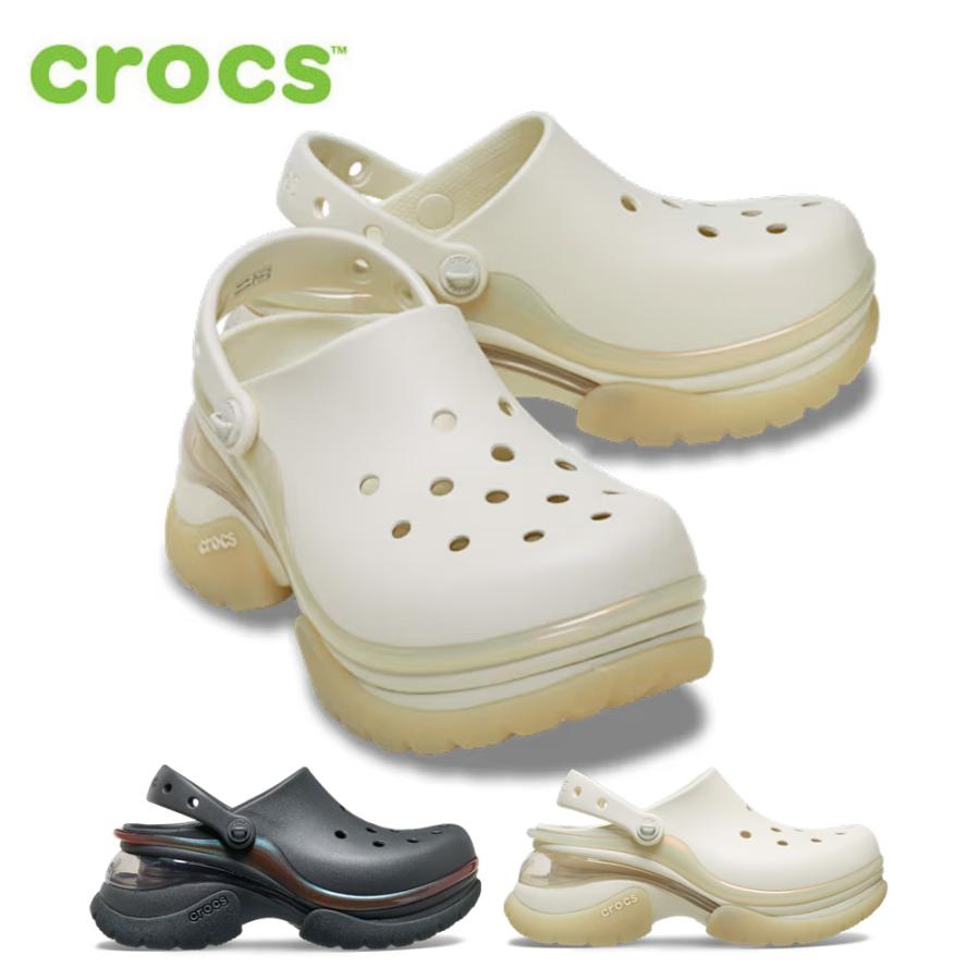 crocs（クロックス） サンダル レディース 厚底 軽量 滑りにくい