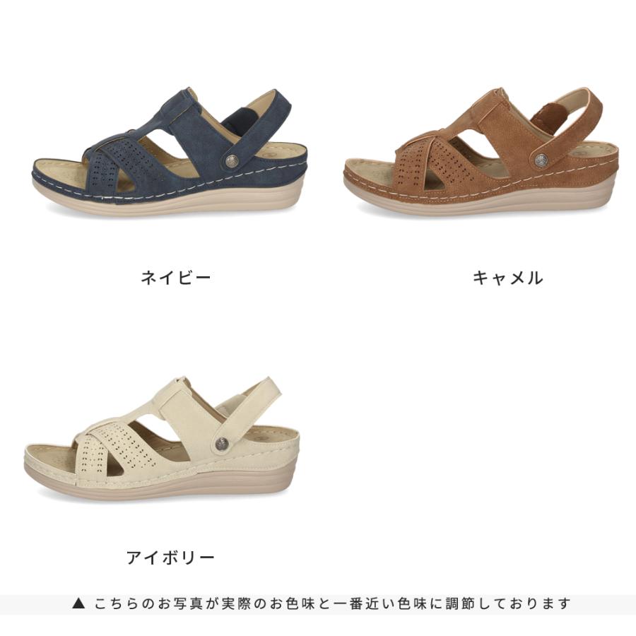 Parade レディース サンダル 2WAYストラップサンダル かかとあり