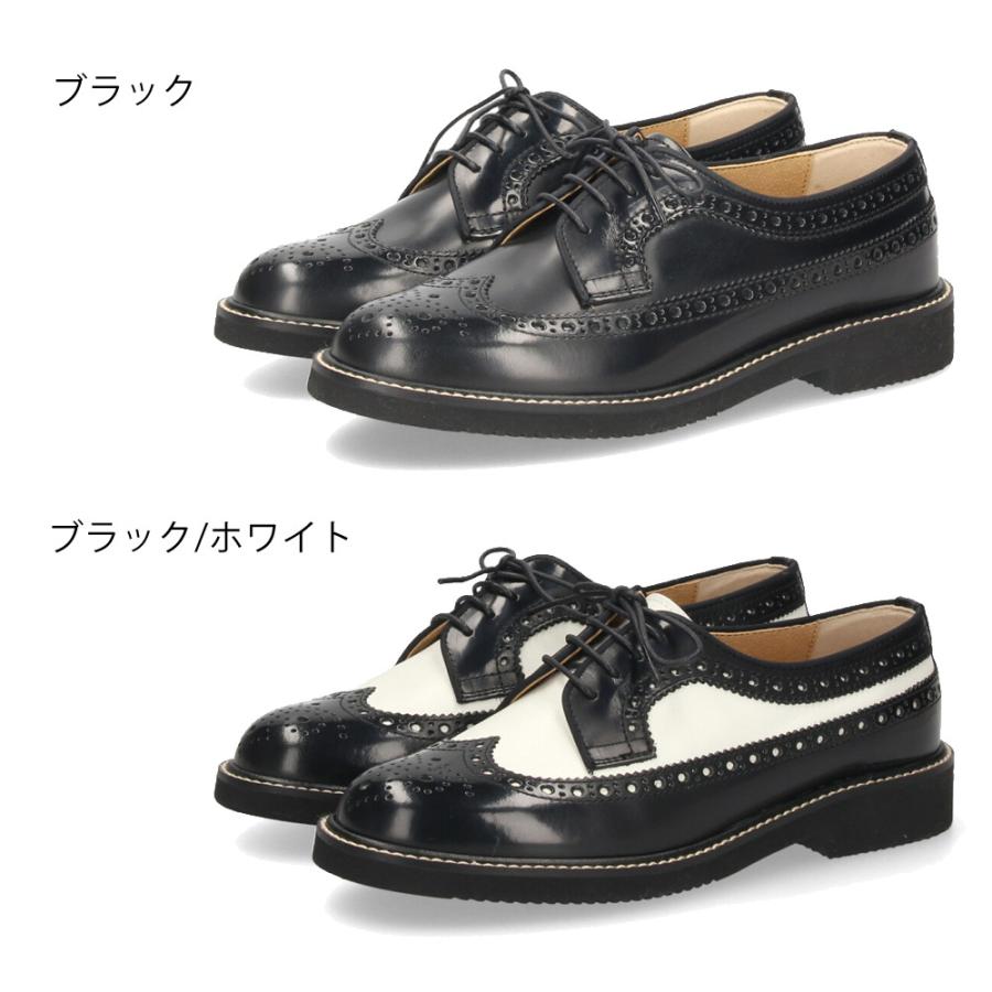 HARUTA（ハルタ） ウィングチップシューズ レディース 革靴 本革