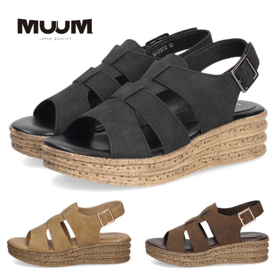 MUUM（ムーム） グルカサンダル レディース 厚底 歩きやすい