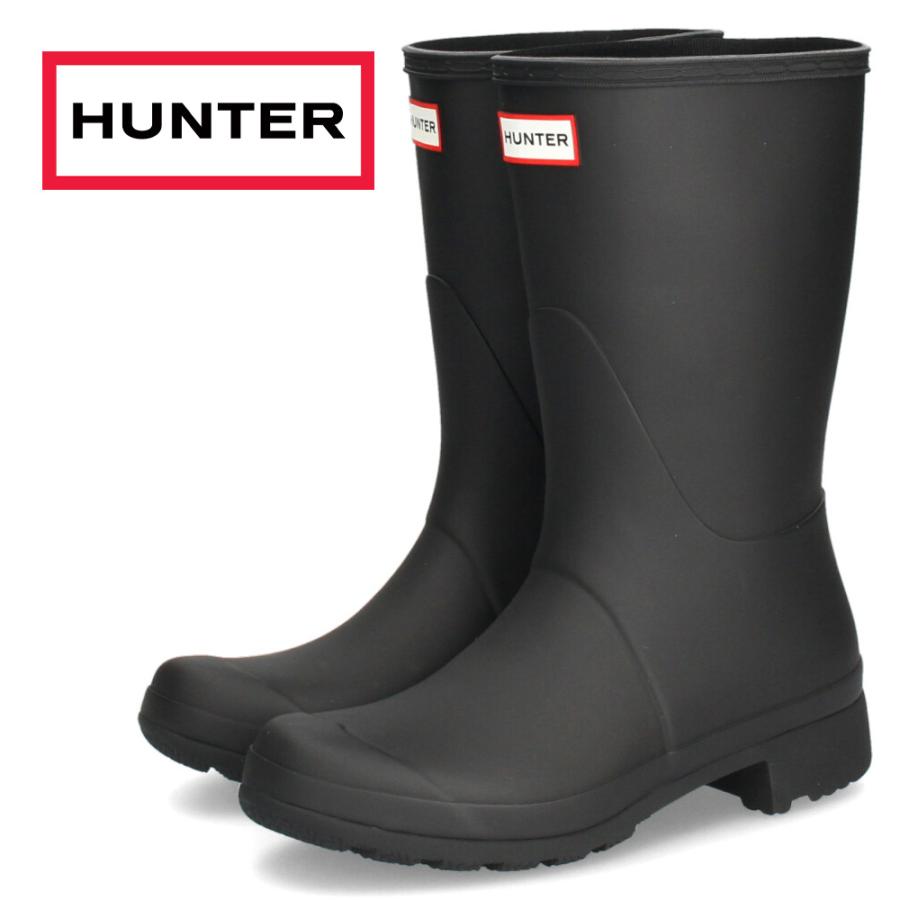 HUNTER（ハンター） レインブーツ レディース ショート 長靴 ユニ
