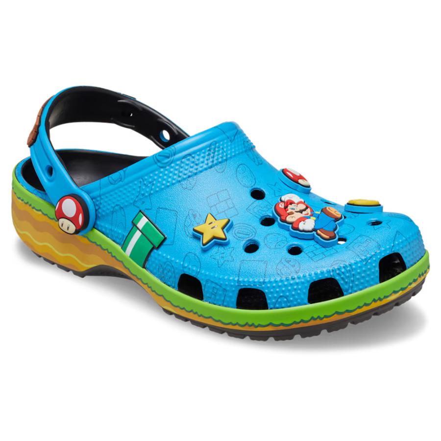 【即日発送】クロックス スーパーマリオ コラボ サンダル クッパ(28cm) crocs（クロックス） マリオ コラボ サンダル スーパーマリオ クッパ