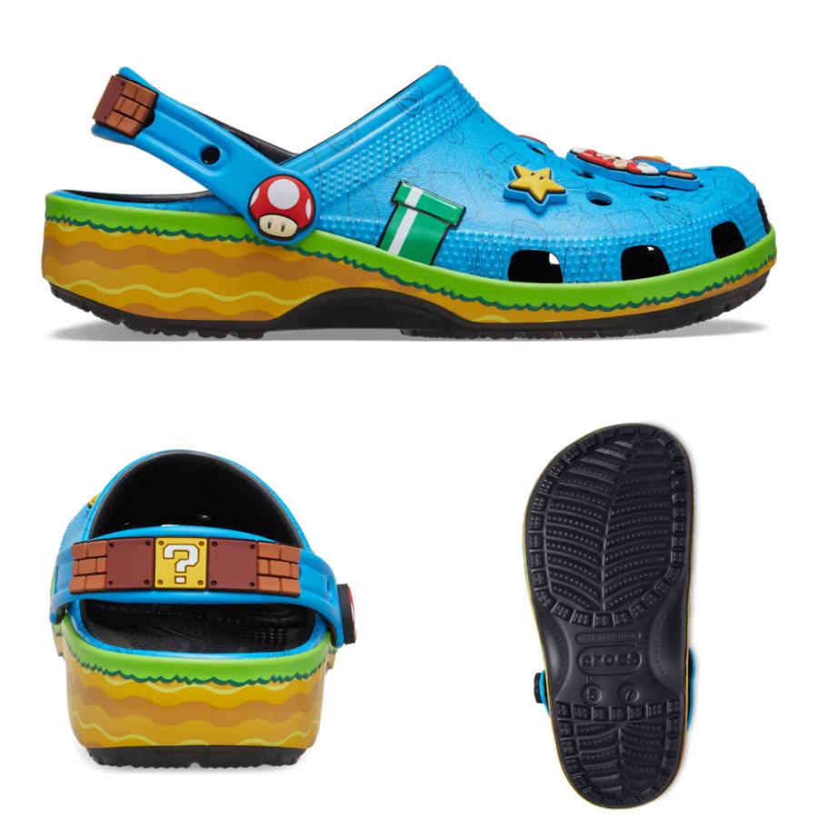 crocs（クロックス） マリオ コラボ サンダル スーパーマリオ クッパ